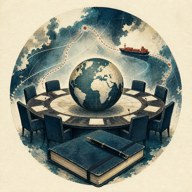 Global Affairs Editor editorial emblem